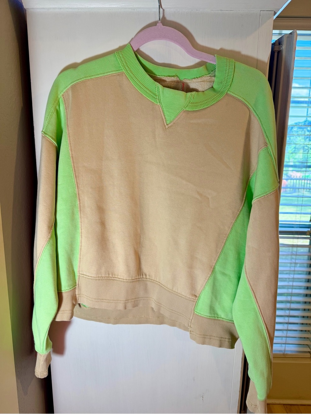Free People FP Movement Intercept Colorblock Pullover - size Small!